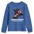 Funny African American Youth Sweatshirt Unbothered By Negative Souls
