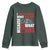 James Baldwin Inspirational Quotes Youth Sweatshirt I Can't Believe What You Say Because I See What You Do Black History Month