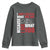 James Baldwin Inspirational Quotes Youth Sweatshirt I Can't Believe What You Say Because I See What You Do Black History Month