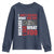 James Baldwin Inspirational Quotes Youth Sweatshirt I Can't Believe What You Say Because I See What You Do Black History Month