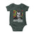 James Baldwin Inspirational Quotes Baby Onesie I Can't Believe What You Say Because I See What You Do Black History