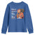 Christian African American Youth Sweatshirt Favor Is Deceitful And Beauty Is Vain