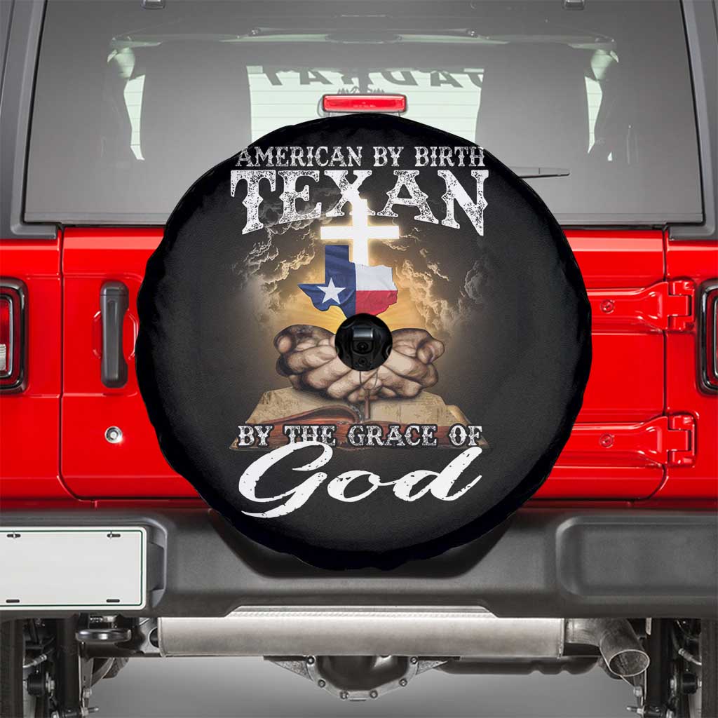 American Texan Jesus Spare Tire Cover American By Birth Texan By The Grace Of God