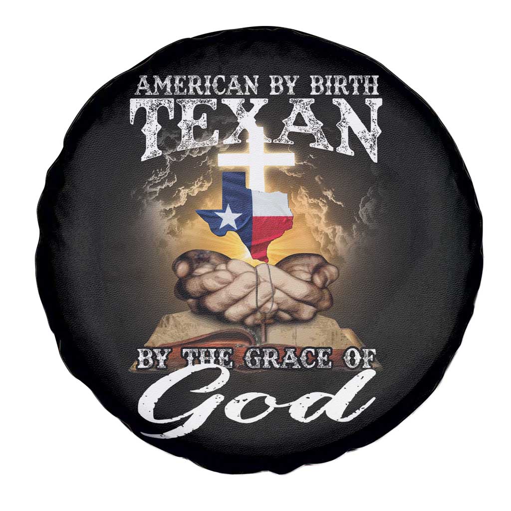 American Texan Jesus Spare Tire Cover American By Birth Texan By The Grace Of God