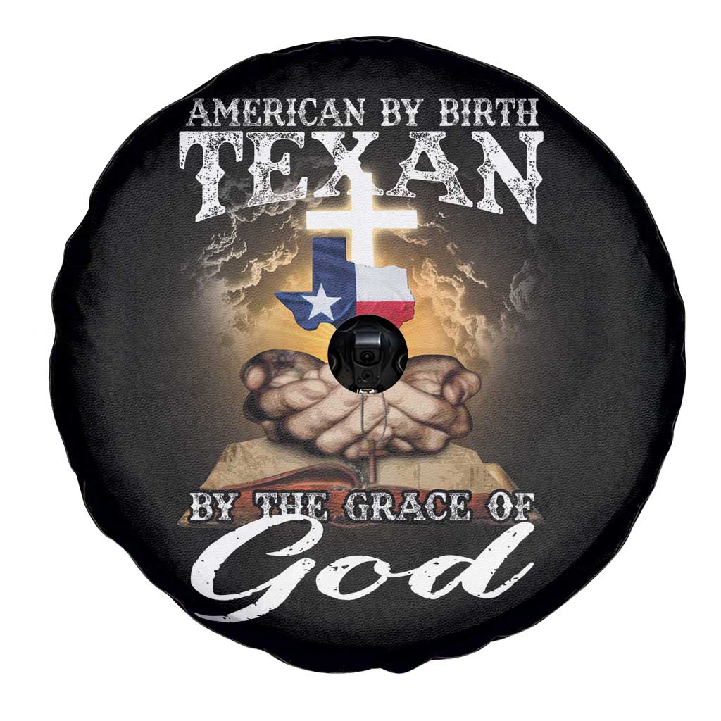 American Texan Jesus Spare Tire Cover American By Birth Texan By The Grace Of God