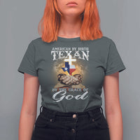American Texan Jesus T Shirt For Women American By Birth Texan By The Grace Of God