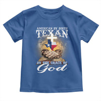 American Texan Jesus Toddler T Shirt American By Birth Texan By The Grace Of God