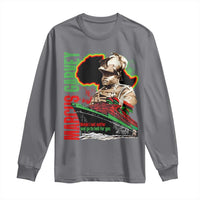 Marcus Garvey Long Sleeve Shirt Would I Not Suffer And Go To Hell For You Black History Month
