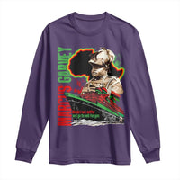 Marcus Garvey Long Sleeve Shirt Would I Not Suffer And Go To Hell For You Black History Month