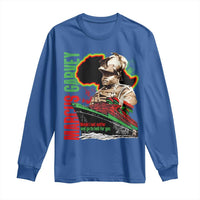 Marcus Garvey Long Sleeve Shirt Would I Not Suffer And Go To Hell For You Black History Month