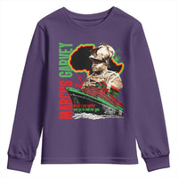 Marcus Garvey Youth Sweatshirt Would I Not Suffer And Go To Hell For You Black History Month