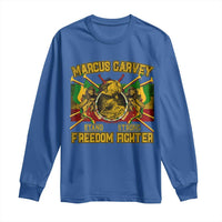 Marcus Garvey Long Sleeve Shirt Stand Strong Freedom Fighter Black History Month