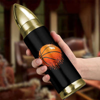 Funny Basketball Drip Splash Graphic Bullet Tumbler