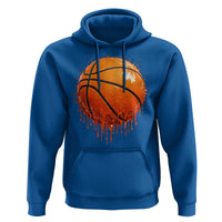 Funny Basketball Drip Splash Graphic Hoodie