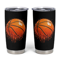 Funny Basketball Drip Splash Graphic Tumbler Cup