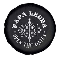 Papa Legba Spare Tire Cover Open The Gates Louisiana Voodoo Loa Veve