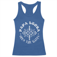 Papa Legba Racerback Tank Top Open The Gates Louisiana Voodoo Loa Veve
