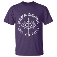 Papa Legba T Shirt Open The Gates Louisiana Voodoo Loa Veve