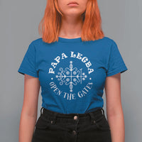 Papa Legba T Shirt For Women Open The Gates Louisiana Voodoo Loa Veve