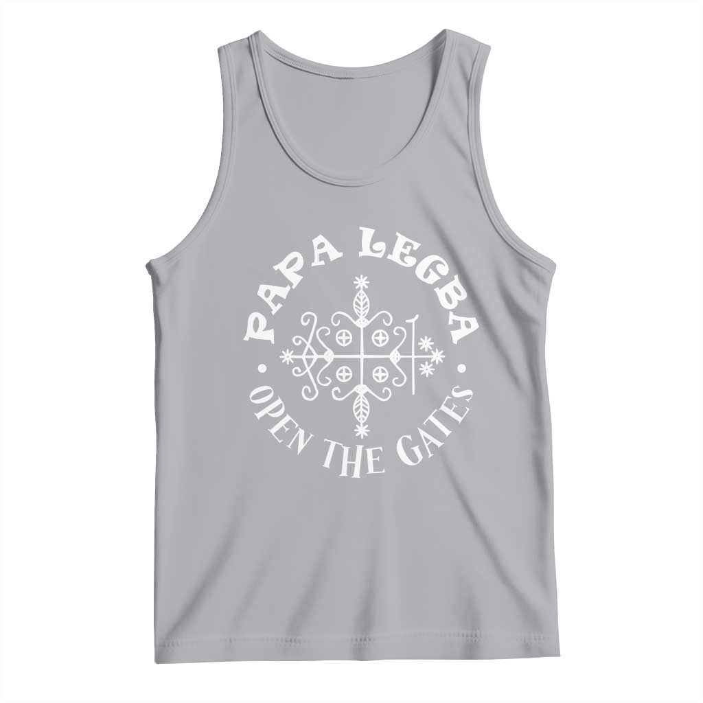 Papa Legba Tank Top Open The Gates Louisiana Voodoo Loa Veve
