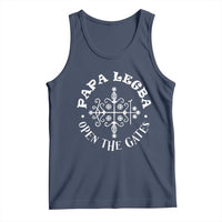 Papa Legba Tank Top Open The Gates Louisiana Voodoo Loa Veve
