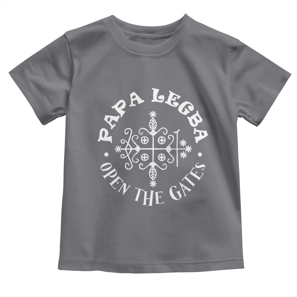 Papa Legba Toddler T Shirt Open The Gates Louisiana Voodoo Loa Veve