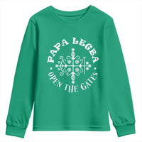 Papa Legba Youth Sweatshirt Open The Gates Louisiana Voodoo Loa Veve