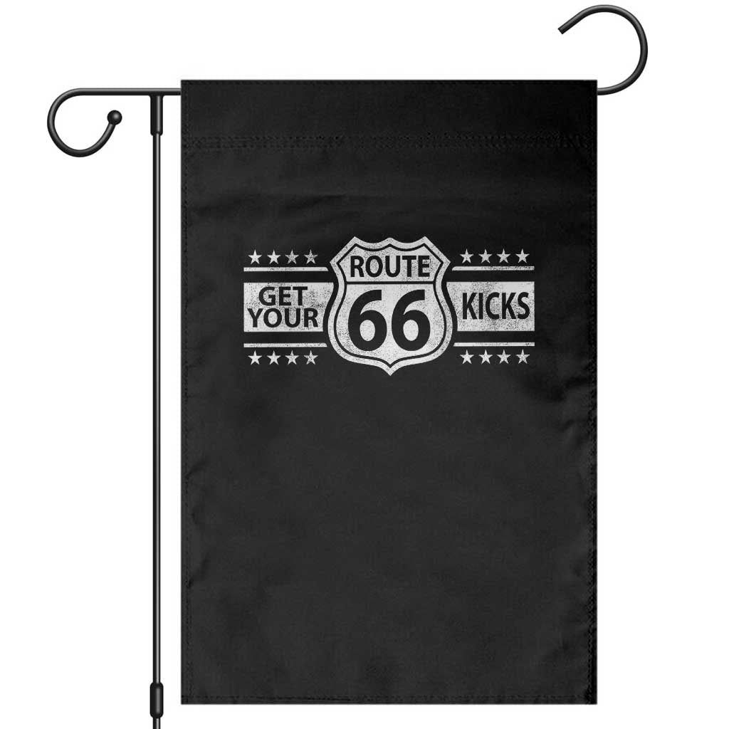 Route Highway 66 Garden Flag Get Your Kicks American Road Trip