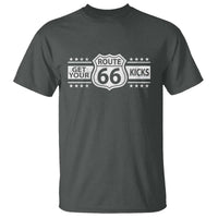 Route Highway 66 T Shirt Get Your Kicks American Road Trip