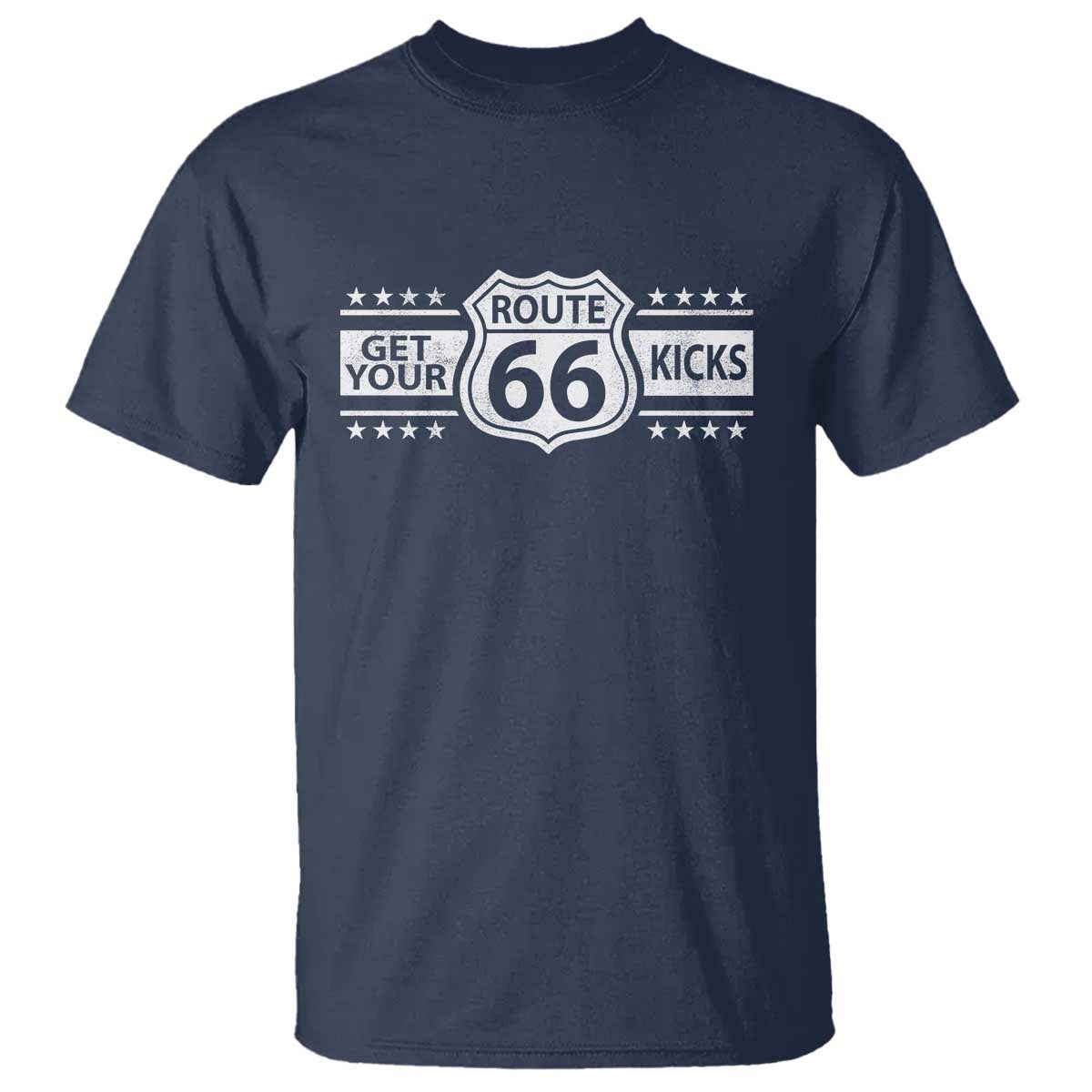 Route Highway 66 T Shirt Get Your Kicks American Road Trip