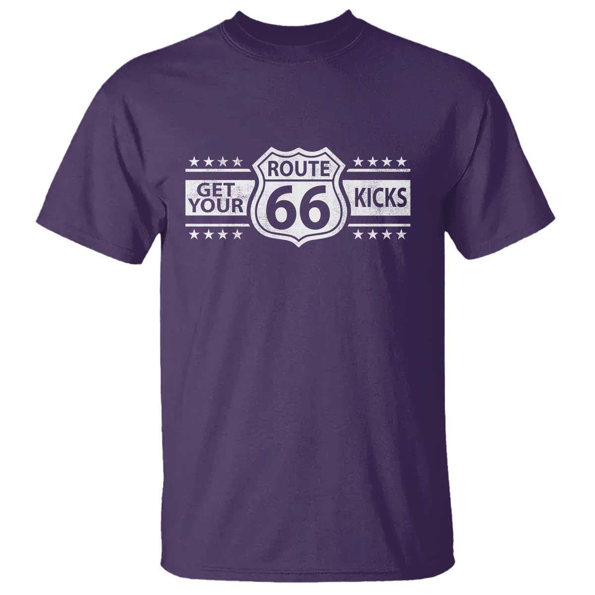 Route Highway 66 T Shirt Get Your Kicks American Road Trip