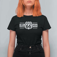 Route Highway 66 T Shirt For Women Get Your Kicks American Road Trip
