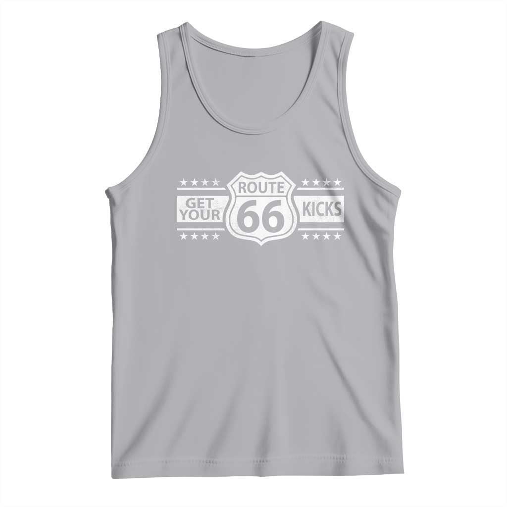 Route Highway 66 Tank Top Get Your Kicks American Road Trip