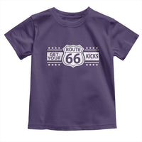 Route Highway 66 Toddler T Shirt Get Your Kicks American Road Trip