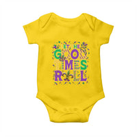 Mardi Gras Let The Good Times Roll Baby Onesie Funny Carnival