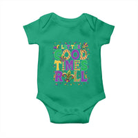 Mardi Gras Let The Good Times Roll Baby Onesie Funny Carnival