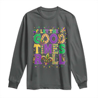 Mardi Gras Let The Good Times Roll Long Sleeve Shirt Funny Carnival