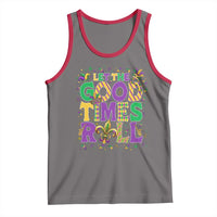 Mardi Gras Let The Good Times Roll Tank Top Funny Carnival
