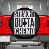Straight Outta Chemo Spare Tire Cover Funny Battle Cancer Gift