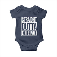 Straight Outta Chemo Baby Onesie Funny Battle Cancer Gift