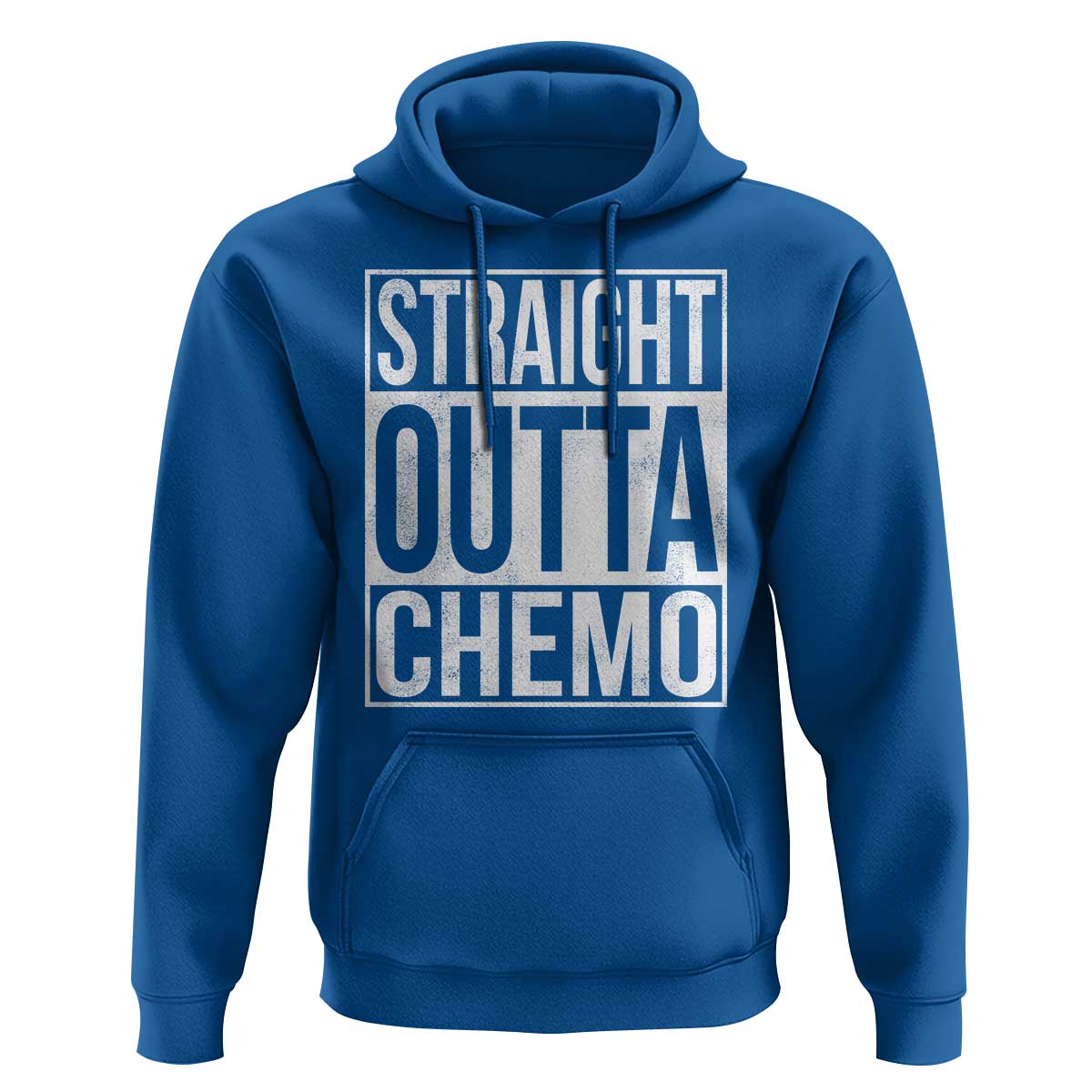 Straight Outta Chemo Hoodie Funny Battle Cancer Gift