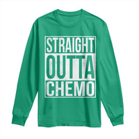 Straight Outta Chemo Long Sleeve Shirt Funny Battle Cancer Gift