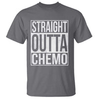 Straight Outta Chemo T Shirt Funny Battle Cancer Gift