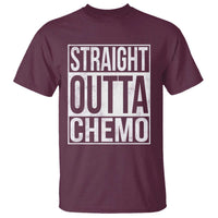 Straight Outta Chemo T Shirt Funny Battle Cancer Gift