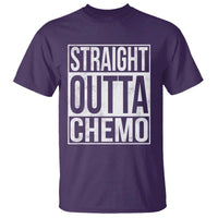 Straight Outta Chemo T Shirt Funny Battle Cancer Gift