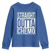 Straight Outta Chemo Youth Sweatshirt Funny Battle Cancer Gift