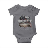 US Route 69 Centennial Celebration Baby Onesie Highway Road 100 Years Anniversary American Flag