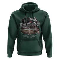 US Route 69 Centennial Celebration Hoodie Highway Road 100 Years Anniversary American Flag