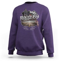 US Route 69 Centennial Celebration Sweatshirt Highway Road 100 Years Anniversary American Flag