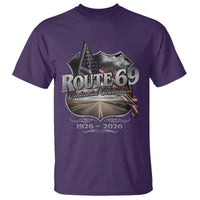US Route 69 Centennial Celebration T Shirt Highway Road 100 Years Anniversary American Flag